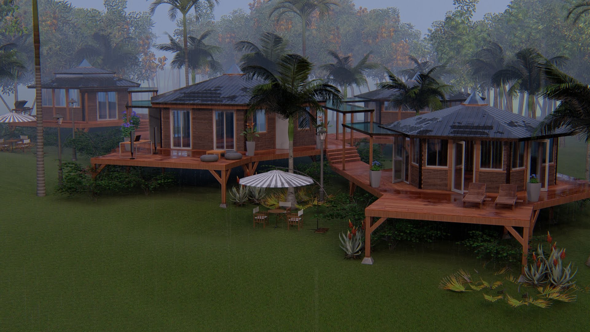 Eco-Vida Designs ecological architecture and eco luxury resort and residential work: passive tropical design, post-and-beam EcoArch, site-responsive homes and wellness retreats, plan sets, custom EcoArch, renewable integration, and build-ready delivery. Completed projects in Costa Rica, Hawaii, the United States, and Portugal.