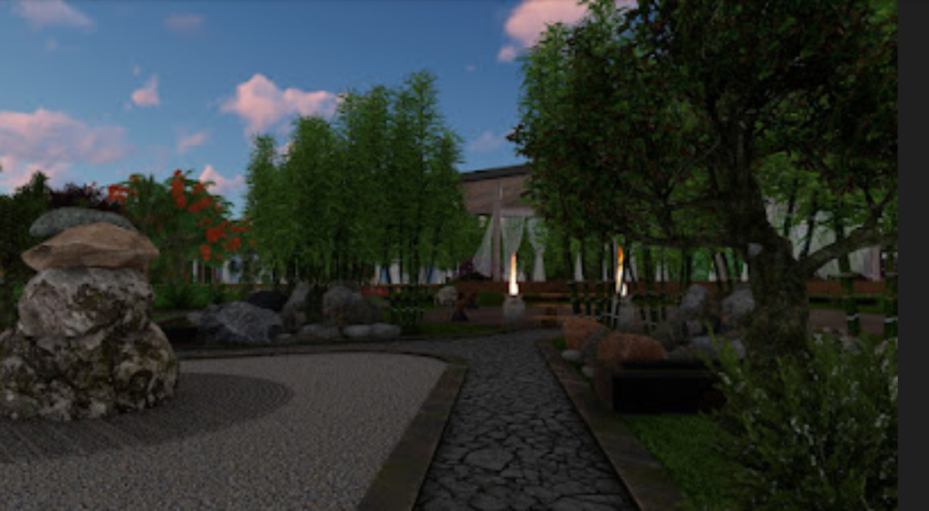 Eco-Vida Designs studio gallery: ecoresort landscapes, sacred geometry yoga shalas, tropical pods and pavilions, passive climate design studies, and eco hospitality inspiration from work in Costa Rica, Hawaii, the United States, and Portugal. (3)