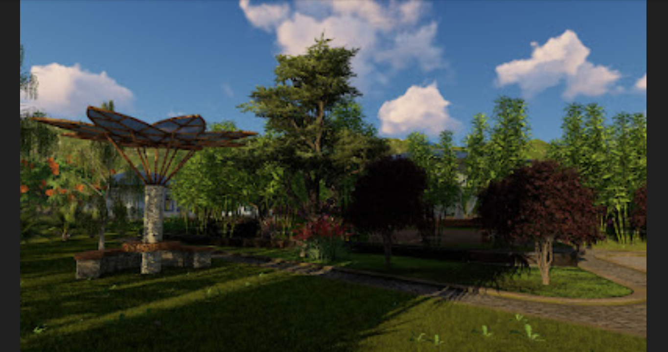 Eco-Vida Designs studio gallery: ecoresort landscapes, sacred geometry yoga shalas, tropical pods and pavilions, passive climate design studies, and eco hospitality inspiration from work in Costa Rica, Hawaii, the United States, and Portugal. (7)